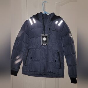 (SOLD) Diesel Kids Blue Puffer Jacket
